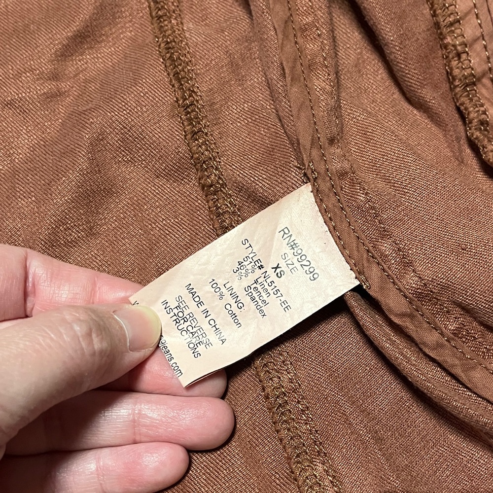 Level 99 Rust Jean Jacket - Picture 4 of 7